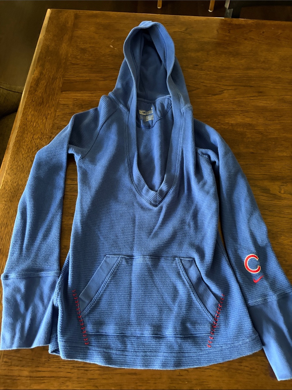 Nike Women's Blue Chicago Cubs Hooded Sweatshirt